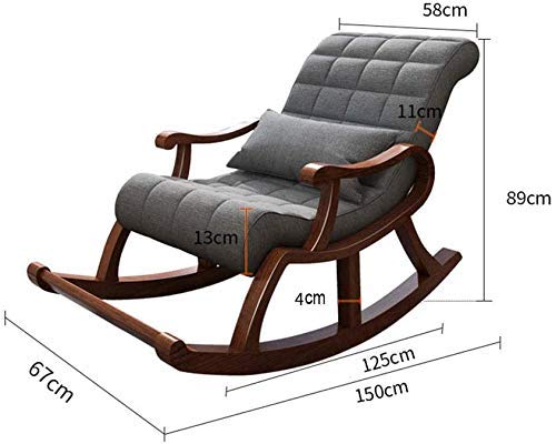 Rocking Chair Cushioned | Swing Chair Swaying Chair Aaram Chair Dime Store