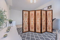 Thumbnail for Wooden Folding Room Partition for Living Rooms Wall Screen Separator & Room Divider for Living Room, Bedroom, Office, Restaurants Dime Store