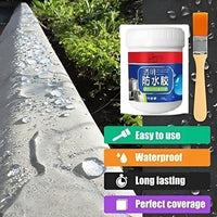 Thumbnail for Transparent Waterproof Glue with Brush, Leakage Protection Outdoor Bathroom Wall Tile Window Roof, Anti-Leakage Agent, sealant glue, Roof Sealant Waterproof Gel Dime Store