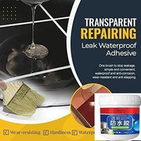 Thumbnail for Transparent Waterproof Glue with Brush, Leakage Protection Outdoor Bathroom Wall Tile Window Roof, Anti-Leakage Agent, sealant glue, Roof Sealant Waterproof Gel Dime Store