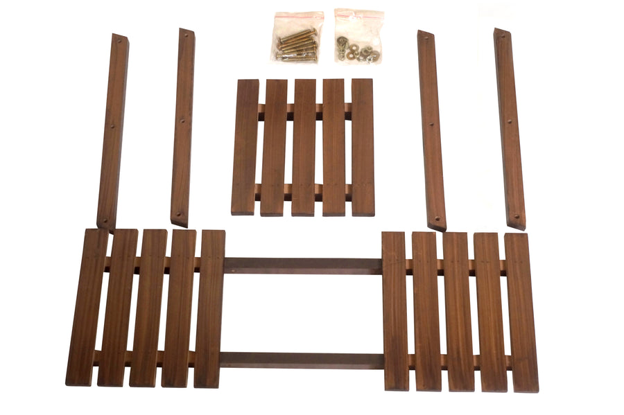 Wooden Plant Stand for Balcony Living Room Outdoor Indoor Plant Stand Foldable Display Rack Storage Rack for Patio Garden Yard Dime Store