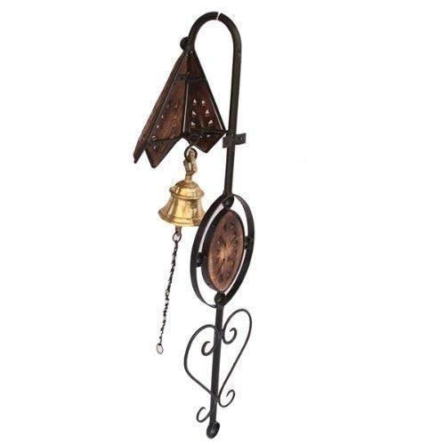 Wrought Iron Door Bell for Home | Door Bell Wall Mounted for Home Decoration | Hanging bell Wall Shelf Dime Store