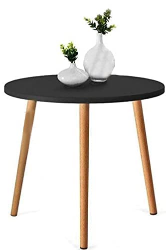 Dime Store Beautiful Antique Wooden Fold-able Side Table/End Table/Plant Stand/Coffee Table/Bedside Table/Stool Living Room Furniture Table (White, Large - 18 Inch) Dime Store