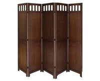 Thumbnail for Folding Handmade Partition for Livingroom & Hall , Room Divider Separator Wall Screen for Pooja Room Dime Store