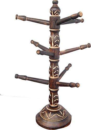 Wooden Tree Shaped Bangle Stand for Storage Bangles & jewel Organizer Display Organizer, Bracelet Holder for Jewelry Dime Store
