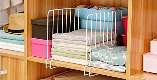 Wardrobe Organiser Cupboard Organizer for Wardrobe Shelf Organizer Cloth Organizer Closet Separator Dime Store