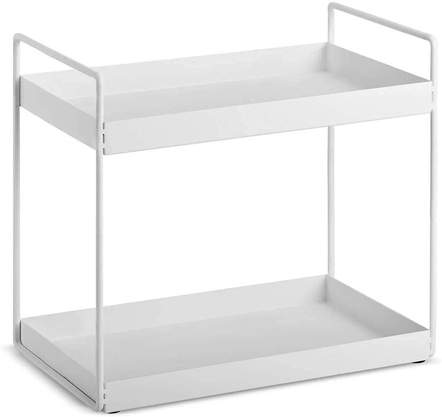 Metal Bathroom Vanity Tray, Bathroom/Kitchen/ Countertop Storage Shelf Organizer, Decorative Tray Cosmetic Jewelry Organizer Tray Dime Store