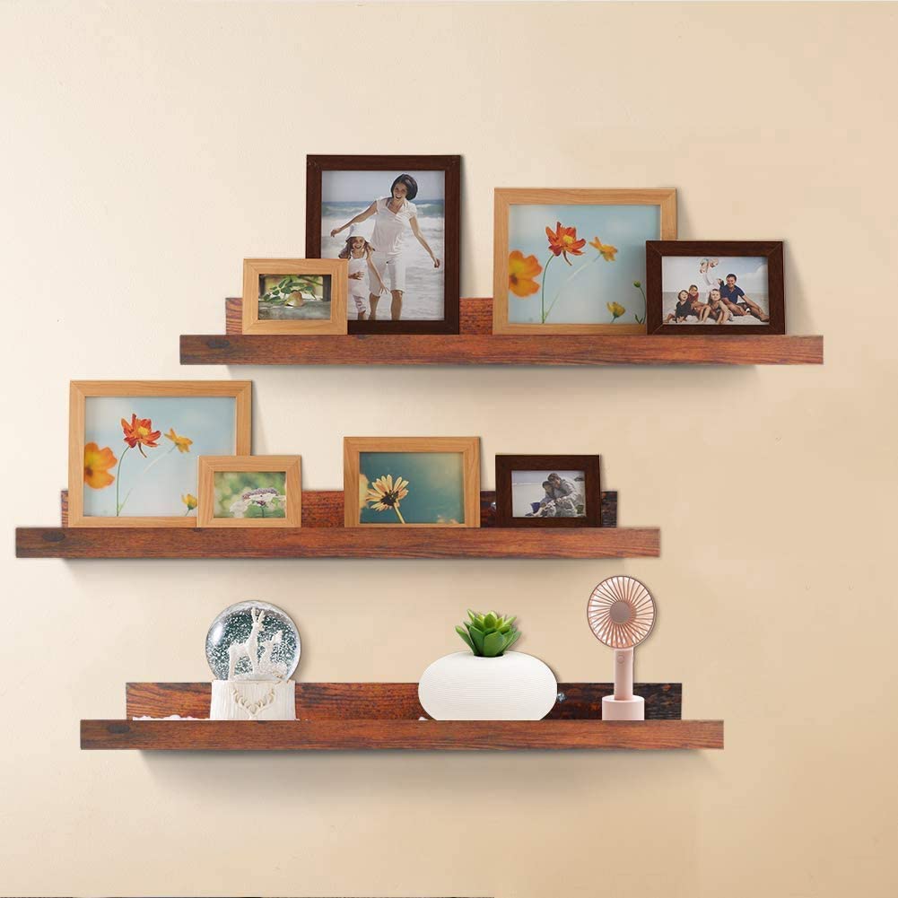 Floating Shelf Wall Mount Wall Shelves Storage Shelf for Living Room Bedroom for Home Décor Items Dime Store