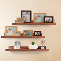 Thumbnail for Floating Shelf Wall Mount Wall Shelves Storage Shelf for Living Room Bedroom for Home Décor Items Dime Store