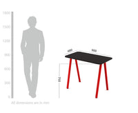 Thumbnail for Study Table for Home and Office, Writing Desk, Computer and Laptop Desk, Study Desk Made with Engineered Wood Metal Legs for Home Office Students Dime Store