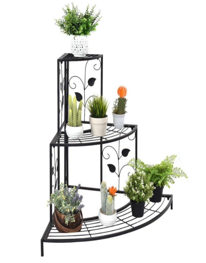 Plant Stand Flower Pot Stand for Balcony Living Room Home Decor Room Decor Outdoor Indoor Plants Corner Stand Dime Store