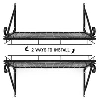 Thumbnail for Decorative Pot and Pan Holder, Multipurpose Wrought Iron Kitchen Rack Organizer, Wall Mounted Shelf Organizer for Kitchen Cookware Dime Store