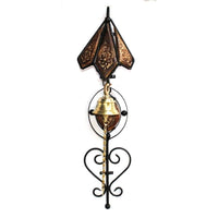 Thumbnail for Wrought Iron Door Bell for Home | Door Bell Wall Mounted for Home Decoration | Hanging bell Wall Shelf Dime Store
