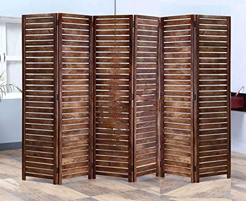 Wooden Partition for Hall & Livingroom Wall Screen Room Divider, Traditional Screen Separator Dime Store