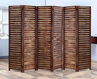 Thumbnail for Wooden Partition for Hall & Livingroom Wall Screen Room Divider, Traditional Screen Separator Dime Store