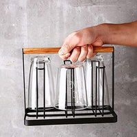 Thumbnail for Dime Store Cup Stand for Kitchen Cup Holder for Kitchen Glass Stand Holder for Kitchen, Home and Restaurants | Coffee and Tea Mug Holder (6 Glass Holders, Medium) Dime Store