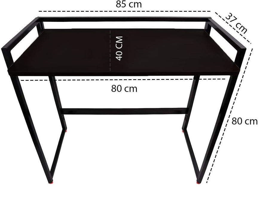 Portable and Foldable Study Table for Home and Office Writing Desk Computer and Laptop Desk Study Desk Made with Engineered Wood and Iron Dime Store