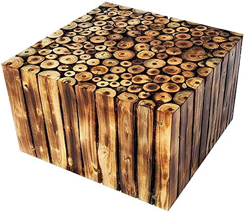 Wooden Natural Design Stool , End table for Livingroom & Bedroom Stool for Vase Pot stand Coffee Table Office Decoration Home Furniture Stool Dime Store