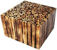 Thumbnail for Wooden Natural Design Stool , End table for Livingroom & Bedroom Stool for Vase Pot stand Coffee Table Office Decoration Home Furniture Stool Dime Store