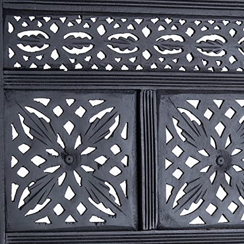 Wooden Handmade Room Divider Wall Screen for Hall | Wooden Partition for Bedroom & Office Dime Store