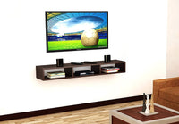 Thumbnail for Dime Store Wooden Wall Mounted Floating TV Stand/TV Entertainment Unit/TV Cabinet with Rack for Set Top Box & Decorative Objects/TV Stand for Living Room (32x5x8 inch) Dime Store