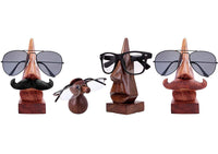Thumbnail for Wooden Handmade Spectacle Holder , Eyeglass Holder Stand Sunglasses Holder Spectacle Display Stand Gift Accessory Dime Store