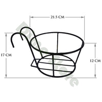 Thumbnail for Plant Stand Flower Pot Stand for Balcony Living Room Outdoor Indoor Plants Hanging Basket Indoor Outdoor Dime Store