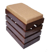 Thumbnail for Wooden Stool/Foot Stool/Collapsible Storage Stool/Office Stool/Stool for Kitchen/Wooden Stool Dime Store
