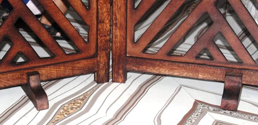 Wooden 3 Panel Pet gate Baby Fence Gate with Legs Stand Extensions for Stairs & Doors Step Over Fence Foldable Indoor Dog Gate Dime Store