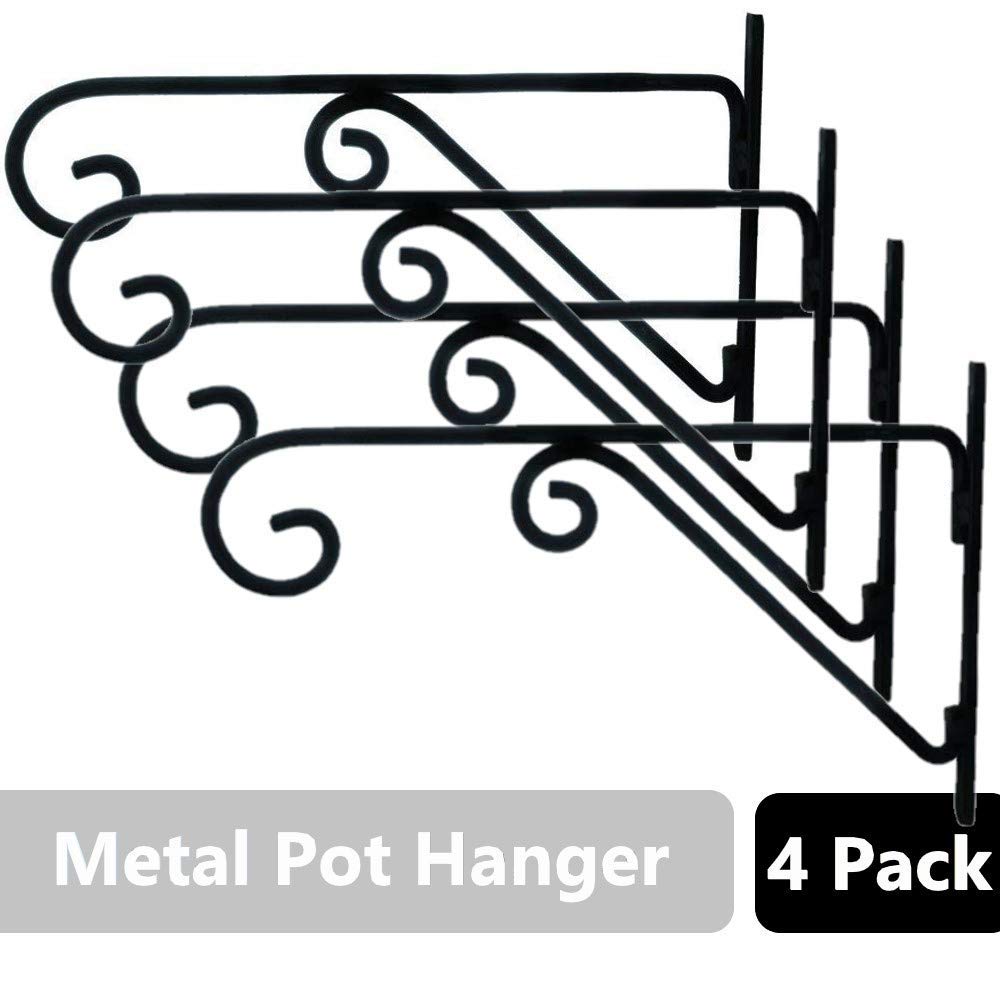Metal Plant Hanger Wall Bracket Wall Hanging Plant Hook for Indoor Outdoor Balcony Dime Store