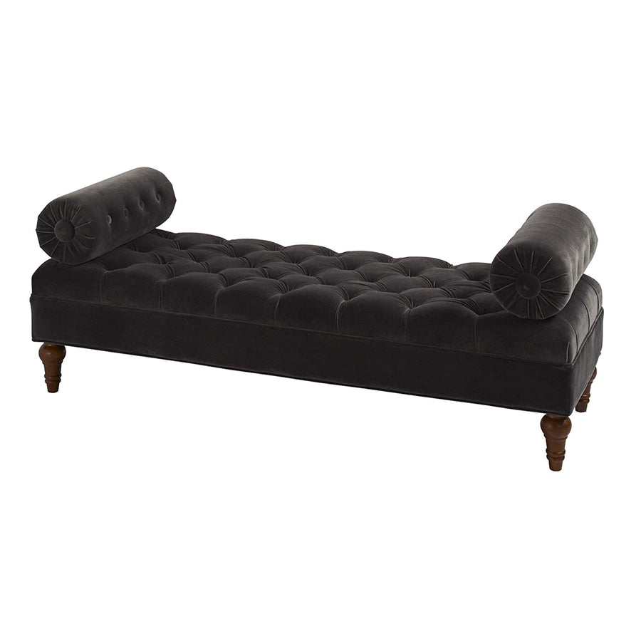 Wooden Bolstered Lounge Entryway Bench Three Seater Sofa diwan Couch Lounger Lounge diwan Settee for Living Room Sofa Set Dime Store