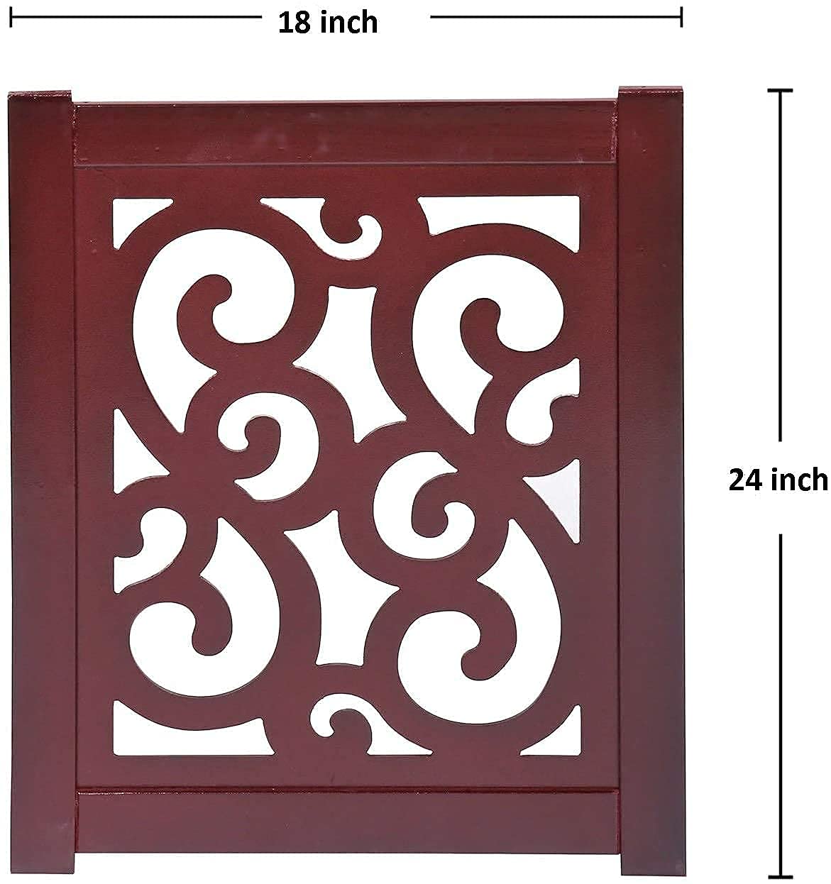 Wooden Pet gate for Safety , Baby Gate for Stairs , Step Over Fence for Stairs , Freestanding Pet Barrier Child Barrier, Gate for Stairs & Door Dime Store
