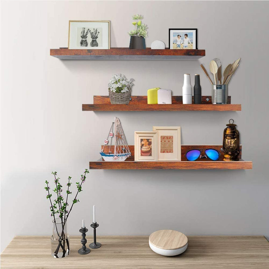 Floating Shelf Wall Mount Wall Shelves Storage Shelf for Living Room Bedroom for Home Décor Items Dime Store