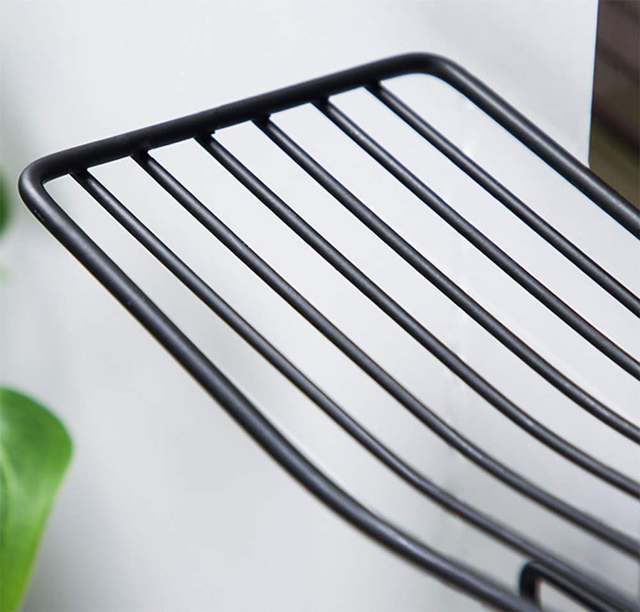 Toilet Paper Holder Wall Shelf Tissue Roll Towel Storage Rack Mobile Holder Hanger Bathroom Organizer Bathroom Shelf Dime Store