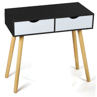 Thumbnail for Console Table Side Table for Bedroom, Living Room with Storage Drawer and Legs, Office Table Desk, Bedside Table, End Table, Study Table Dime Store
