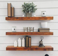 Thumbnail for Floating Shelf Wall Mount Wall Shelves for Living Room Bedroom Storage Shelf for Home Décor Items Dime Store
