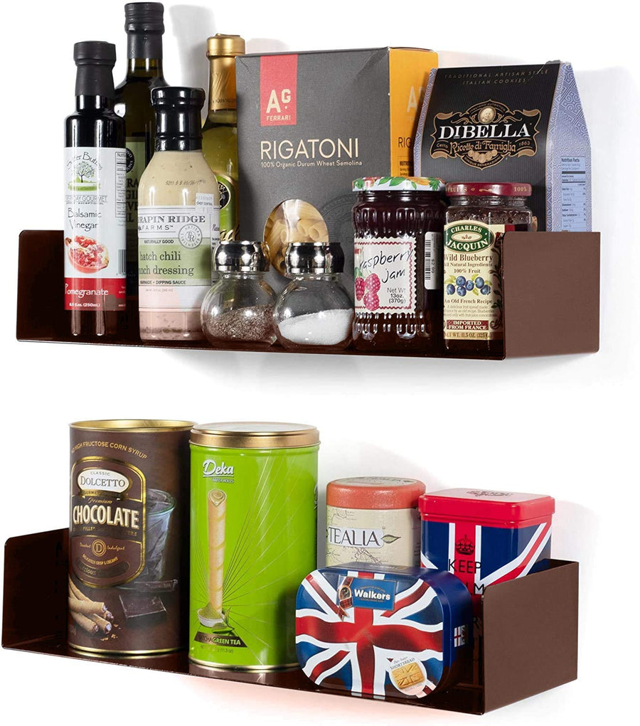 Wall Mount Shelf Book CD DVD Storage Display Bookcase Book Shelf MDF Dime Store