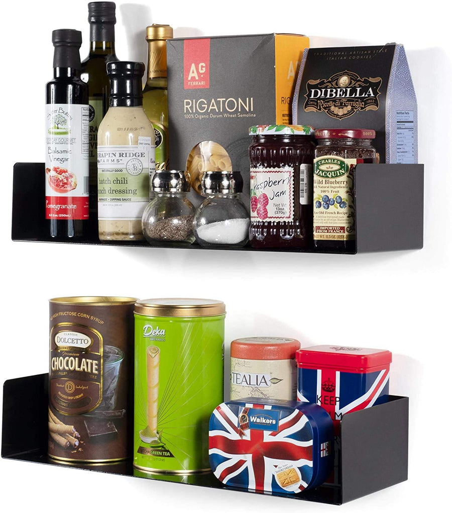 Wall Mount Shelf Book CD DVD Storage Display Bookcase Book Shelf MDF Dime Store