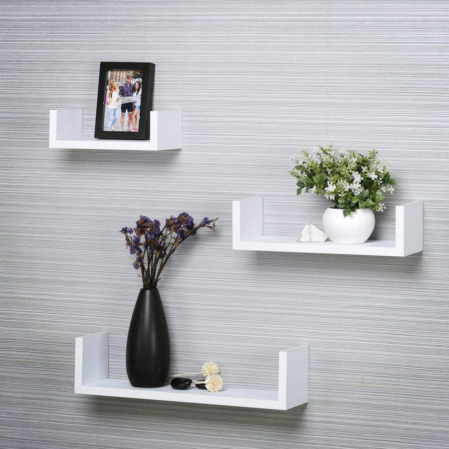 Wall Mount Wall Shelf Wall Rack Wall Shelves for Living Room/Home/Kitchen for Home Decor Dime Store