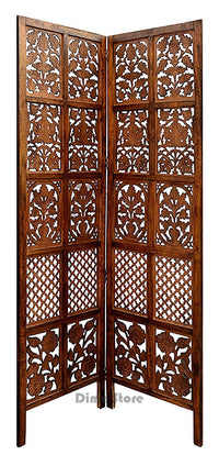 Thumbnail for Wooden Folding Partition for Livingroom , Halls & Office Wall Screen Room Divider , Room separator portable partition Dime Store