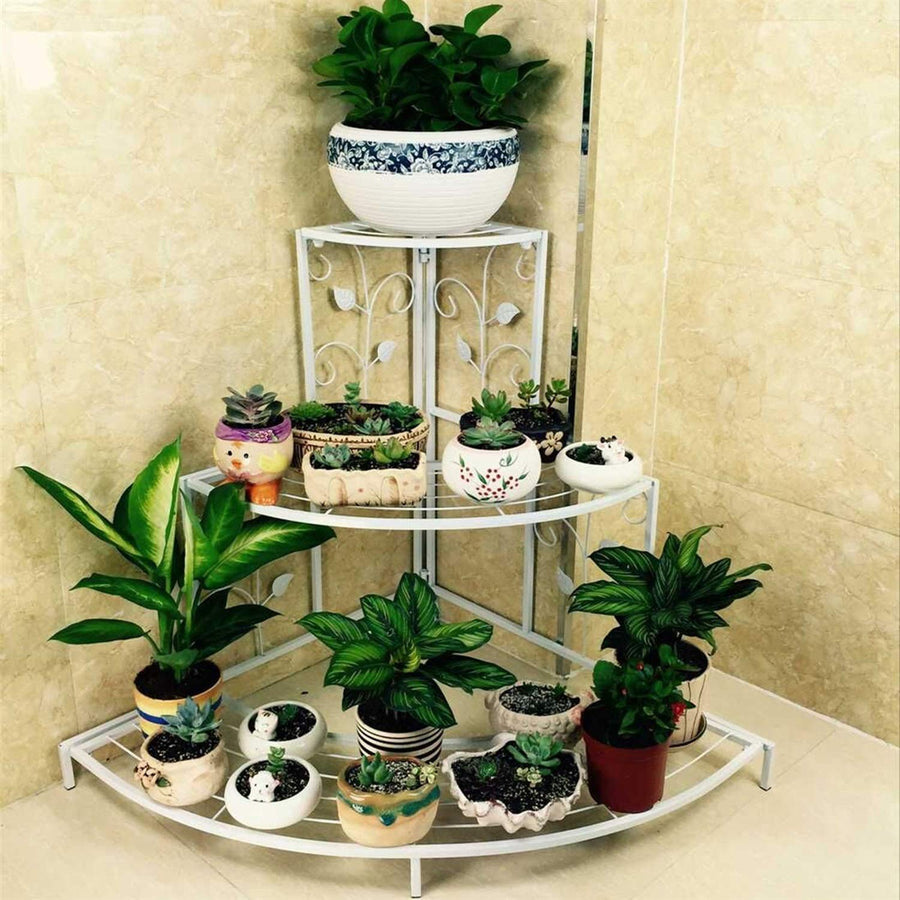 Plant Stand Flower Pot Stand for Balcony Living Room Home Decor Room Decor Outdoor Indoor Plants Corner Stand Dime Store