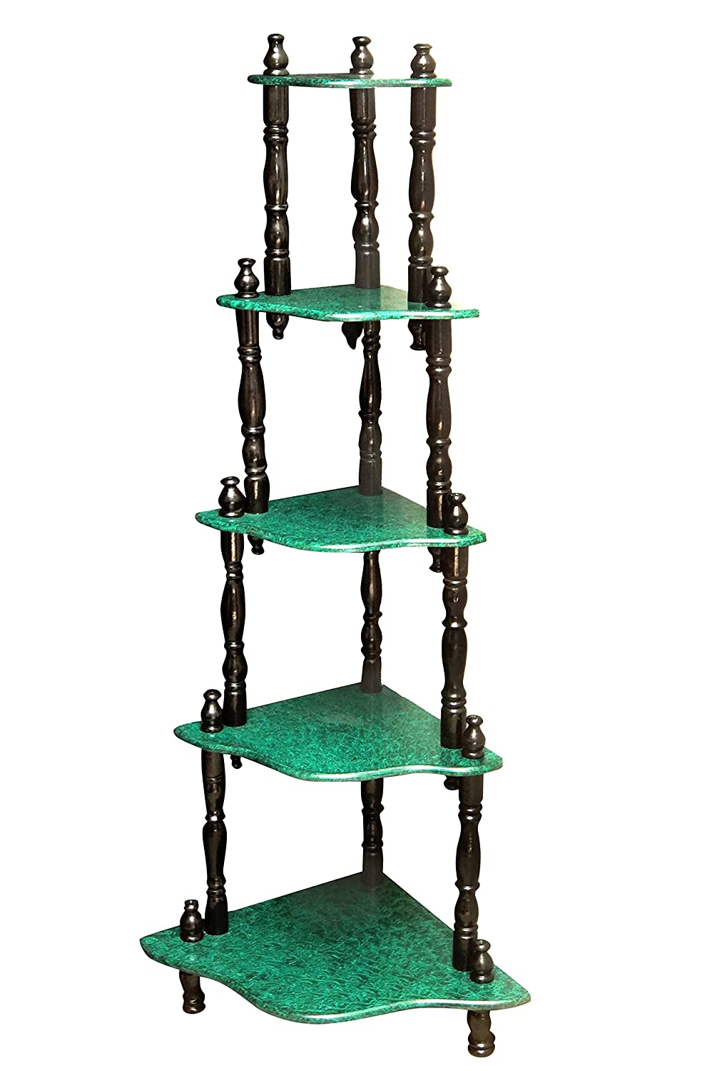 5 Tier Corner Wall Rack Shelf Wall Corner Stand for Living Room – Dime ...