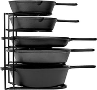 Thumbnail for Pot Stand Pan Stand Tawa Stand Kitchen Rack For Storage Cast Iron Skillets, Griddles and Shallow Pots Dime Store