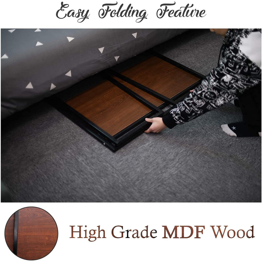 Portable and Foldable Study Table for Home and Office Writing Desk Computer and Laptop Desk Study Desk Made with Engineered Wood and Iron Dime Store