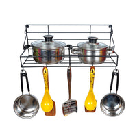 Thumbnail for Wall Mounted Wall Shelf Pan Stand Kitchen Rack Kitchen Organiser Item Dime Store
