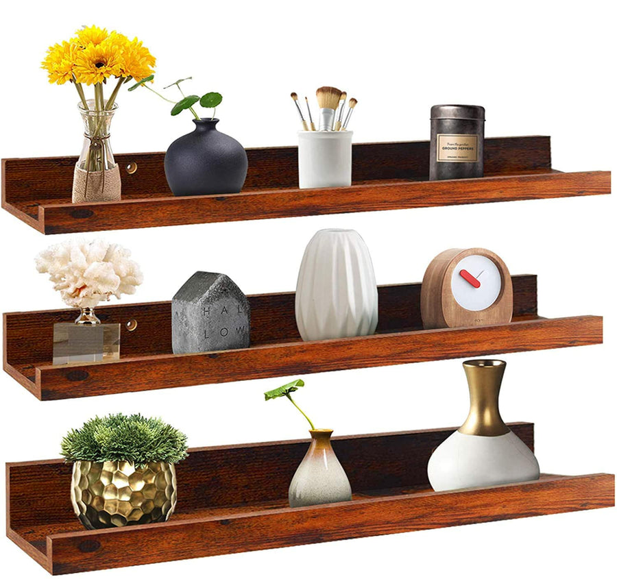 Floating Shelf Wall Mount Wall Shelves Storage Shelf for Living Room Bedroom for Home Décor Items Dime Store
