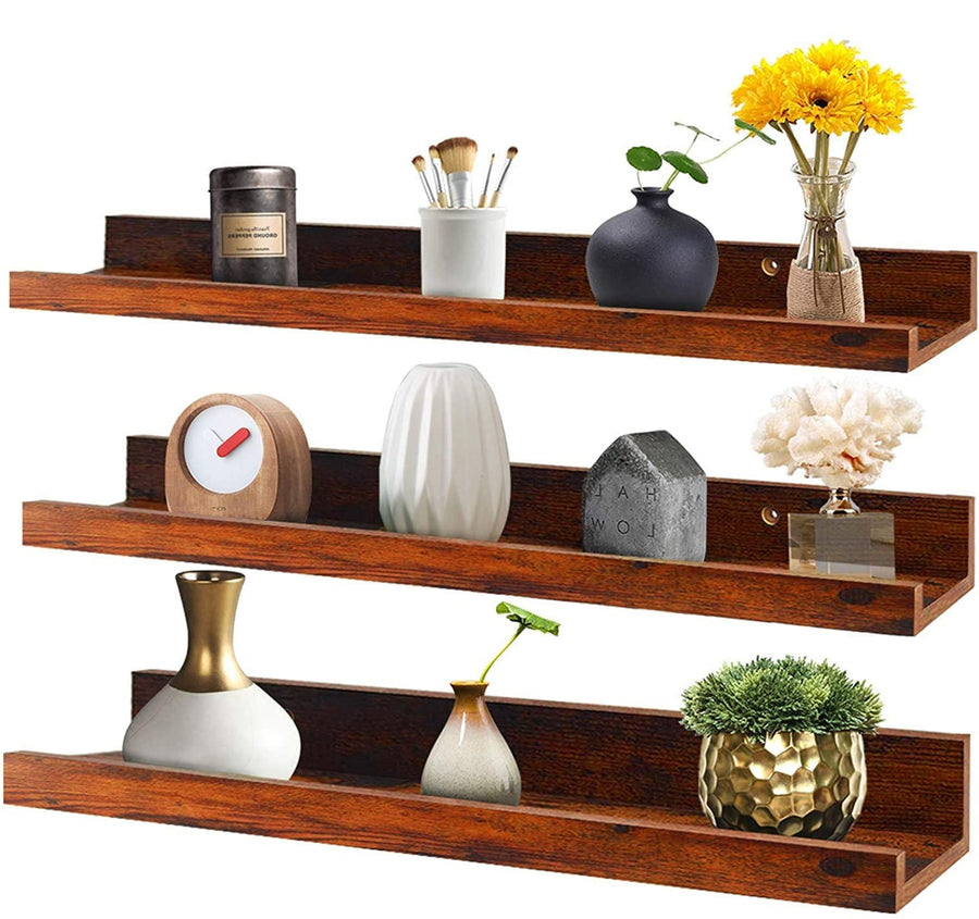 Floating Shelf Wall Mount Wall Shelves Storage Shelf for Living Room Bedroom for Home Décor Items Dime Store