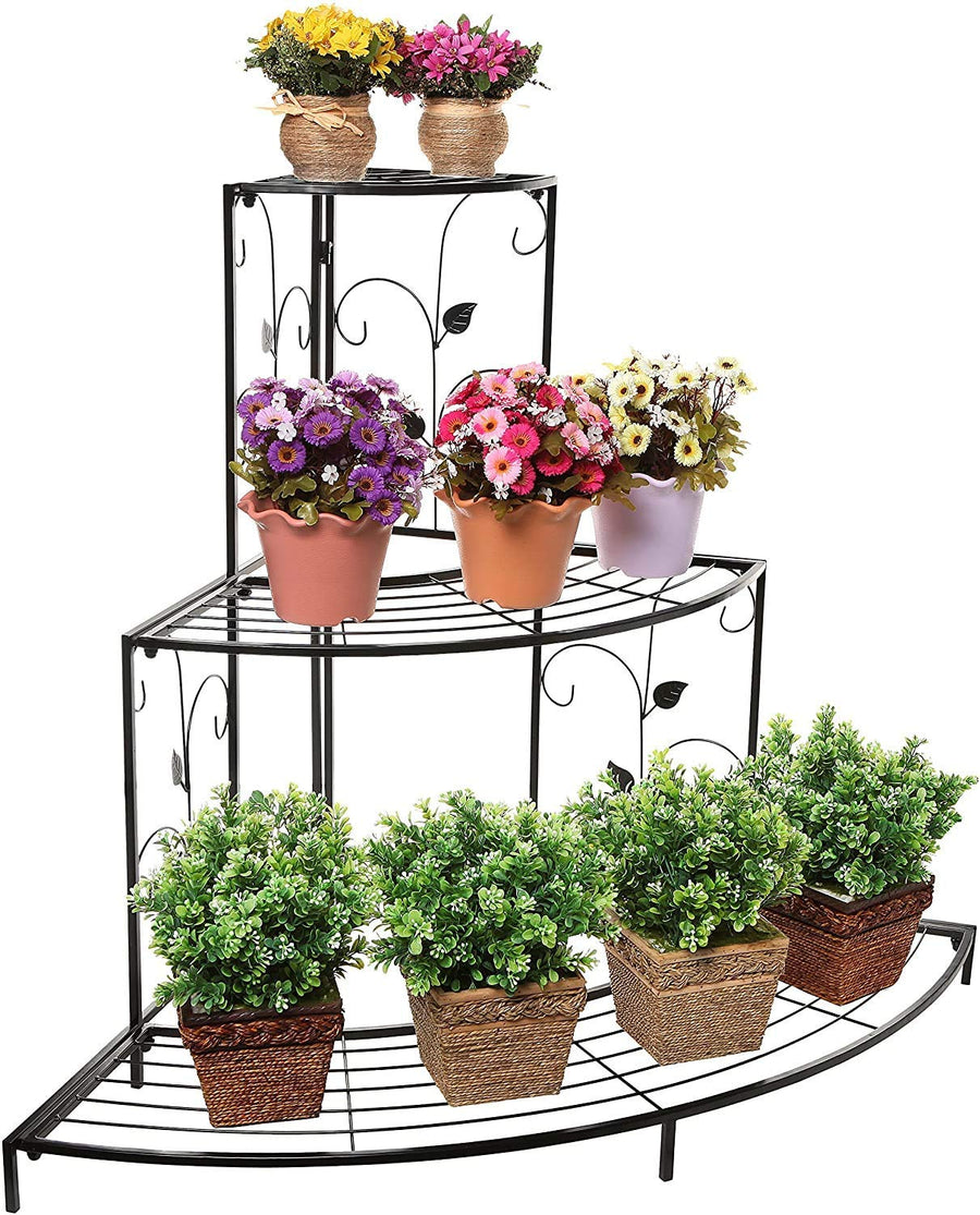 Plant Stand Flower Pot Stand for Balcony Living Room Home Decor Room Decor Outdoor Indoor Plants Corner Stand Dime Store