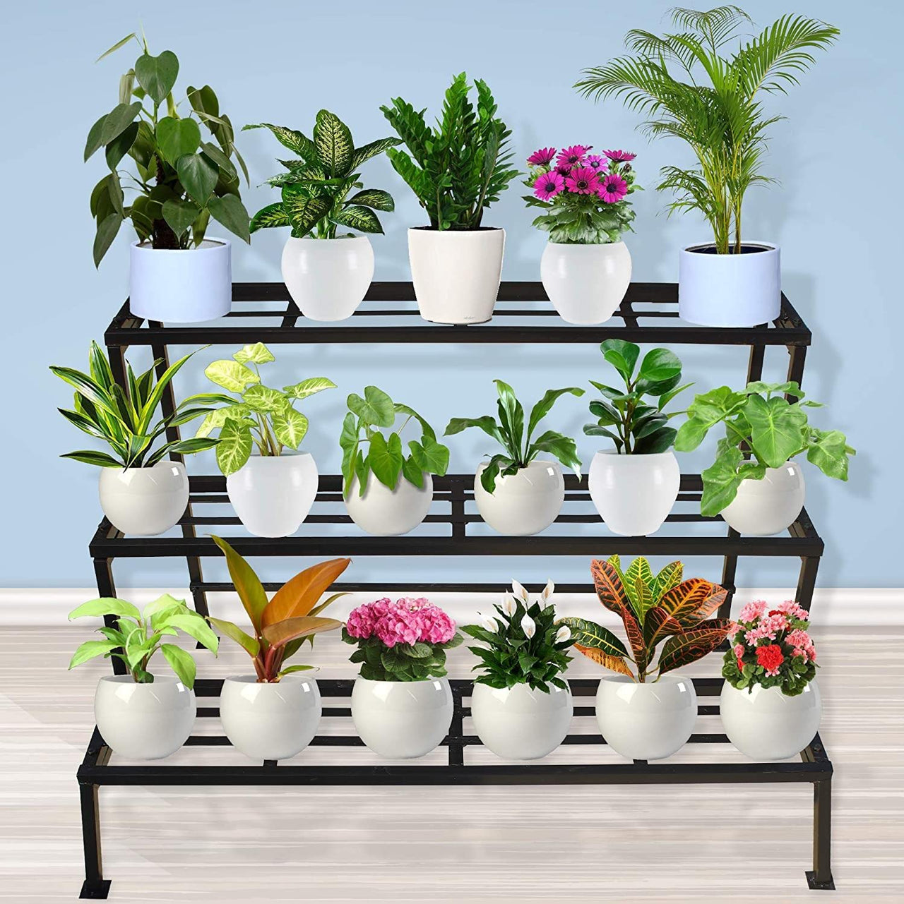 Plant Stand for Multiple Plants and Pots Stand, Indoor Shelf Holder Rack, Gardening Stand Indoor Outdoor Dime Store