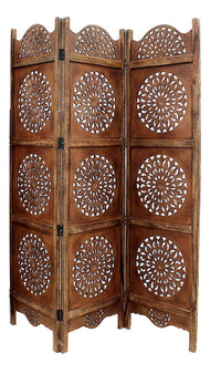 Thumbnail for Wooden Partition | Wall Screen Room Divider | Partition for Living Room | Partition Curtains for Hall | Room Separator Portable Dime Store